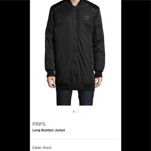 PRPS long bomber jacket.